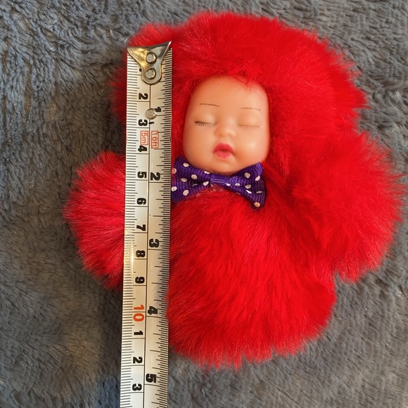 🍭 3/$15 🌟Cute baby plush keychain - Picture 6 of 7